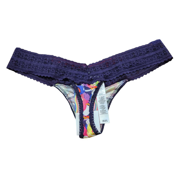 New‎ Hanky Panky OS Printed DreamEase Original Rise Thong Tales  Wonder Panties - Picture 2 of 3